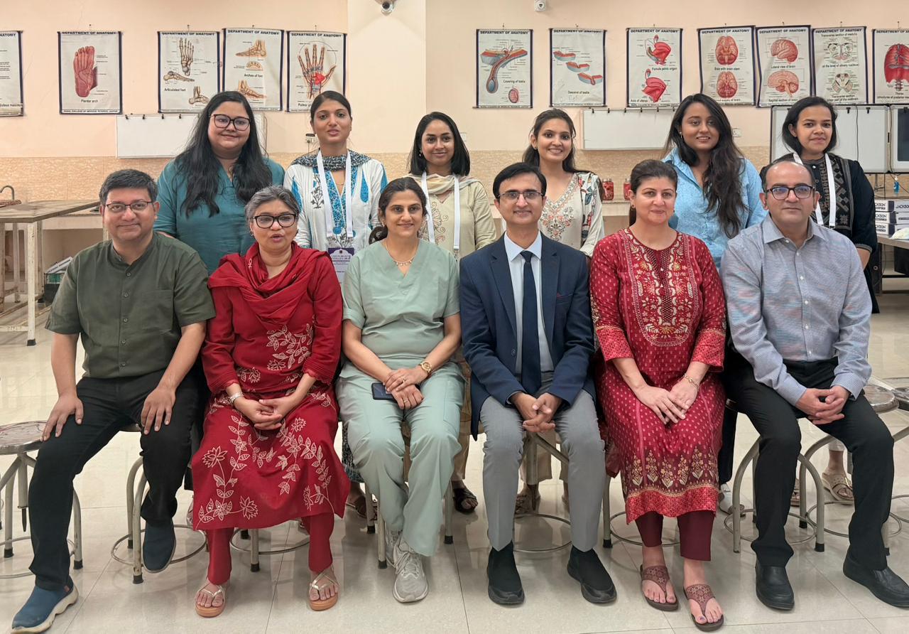 dr payal kumbhat anatomy lab workshop group