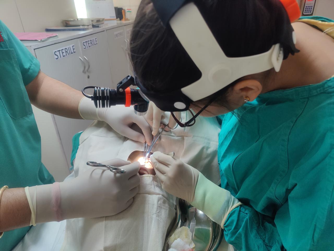 microscopic ear surgery procedure 3